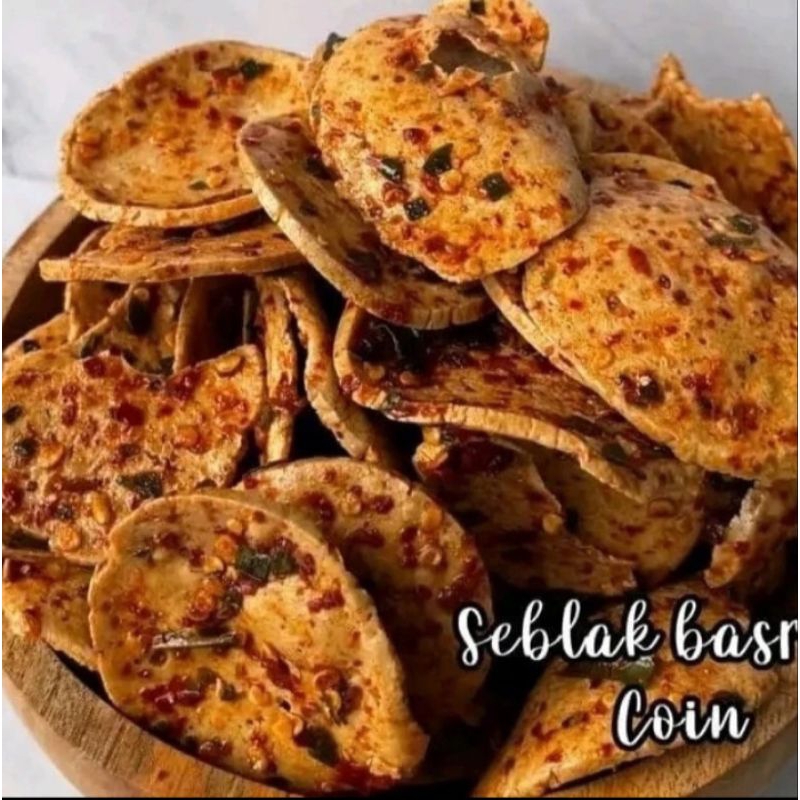 

keripik basreng pedas manis daun jeruk renyah gurih viral