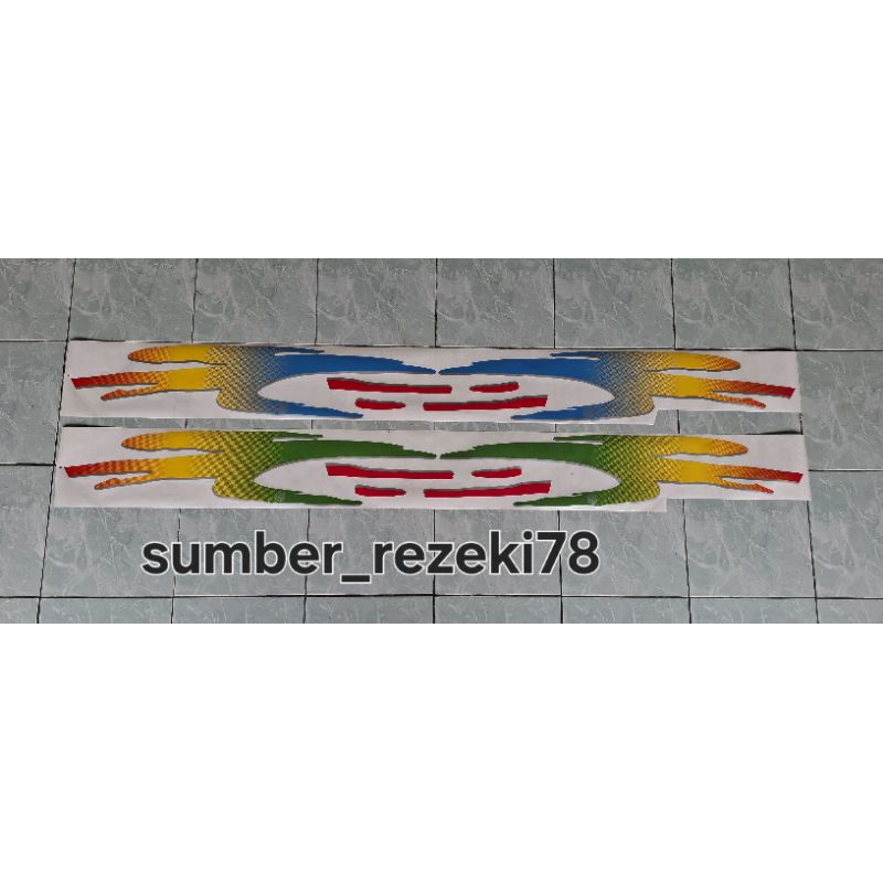 stiker sticker Suzuki katana tahun 1996/stiker Suzuki katana trisula/stiker list body katana trisula