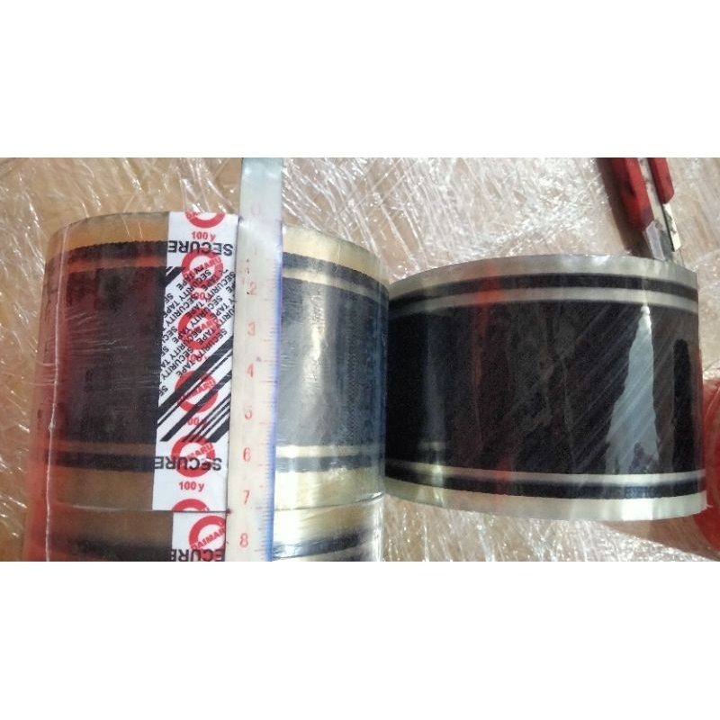 

Security tape Daimaru lebar 7cm panjang 100yard