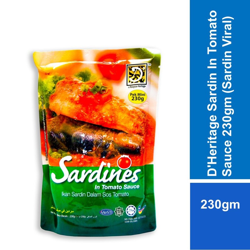 

Sarden Saus Tomat 230gr (Sarden Viral)