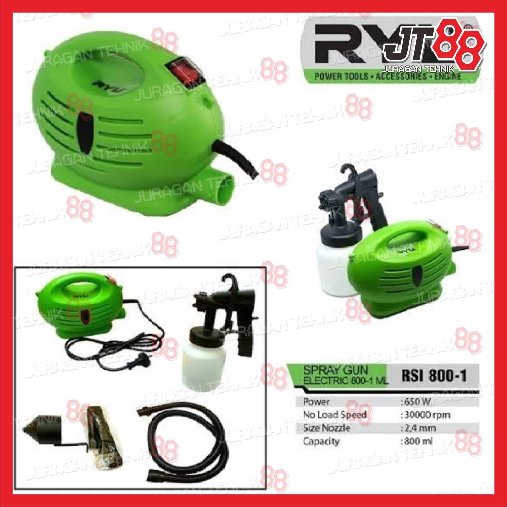 RYU Mesin Semprot Cat Tembok / Spray gun Elektrik  RSE800-1