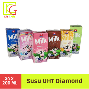 

Susu Diamond UHT 200 ml [khusus instant/sameday]