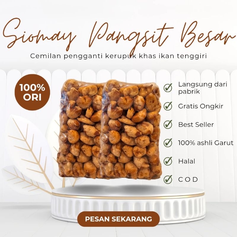 

Cuanki Siomay pangsit besar isi 150pcs
