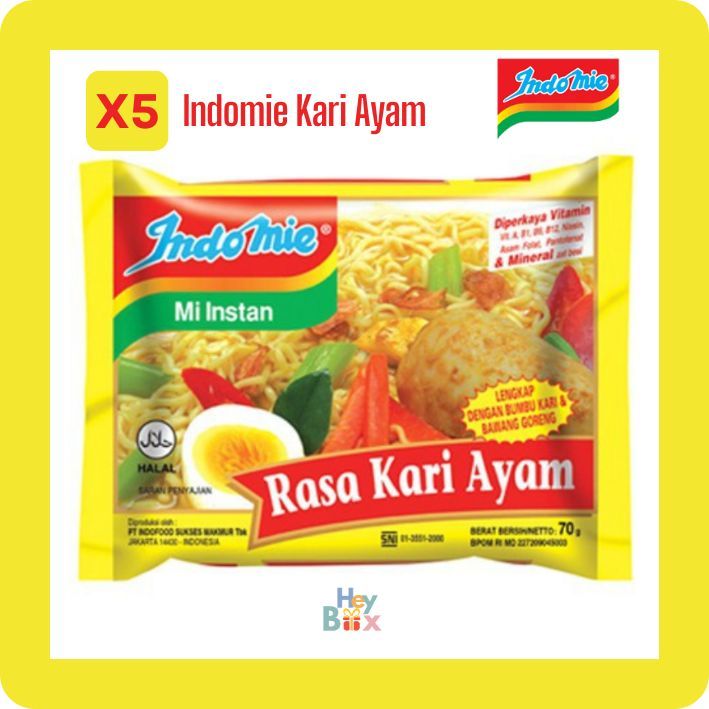 

INDOMIE - MIE KARI AYAM INSTANT 72GR