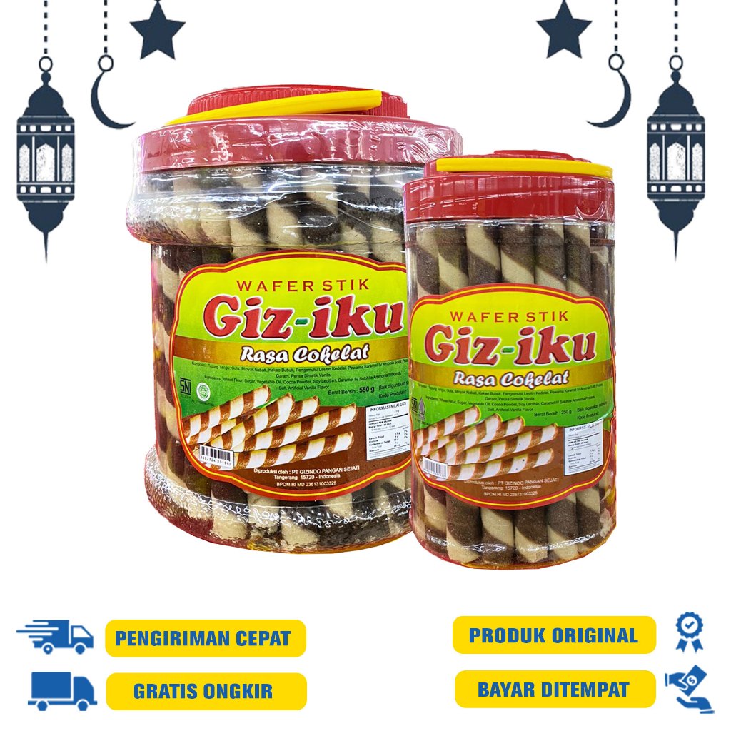 

GIZIKU WAFER STICK CHOCOLATE TOPLES - 550 G.R | 250 G.R