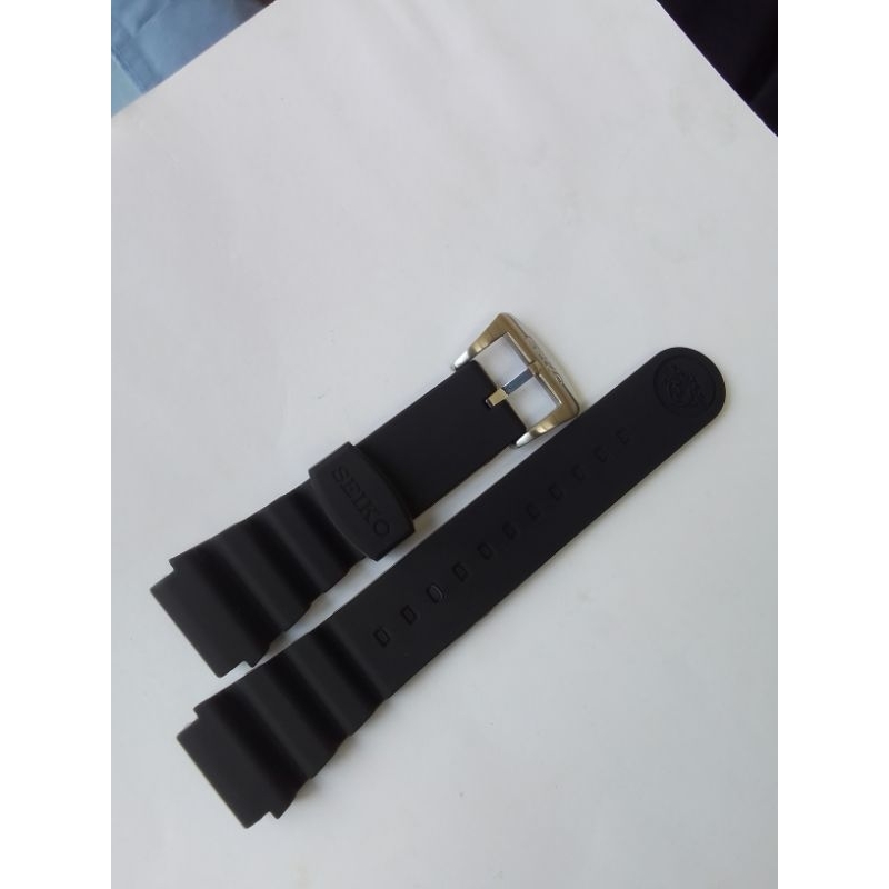 Strap Seiko Strap Seiko Ruber Aftermarket 22 mm Strap Silicon