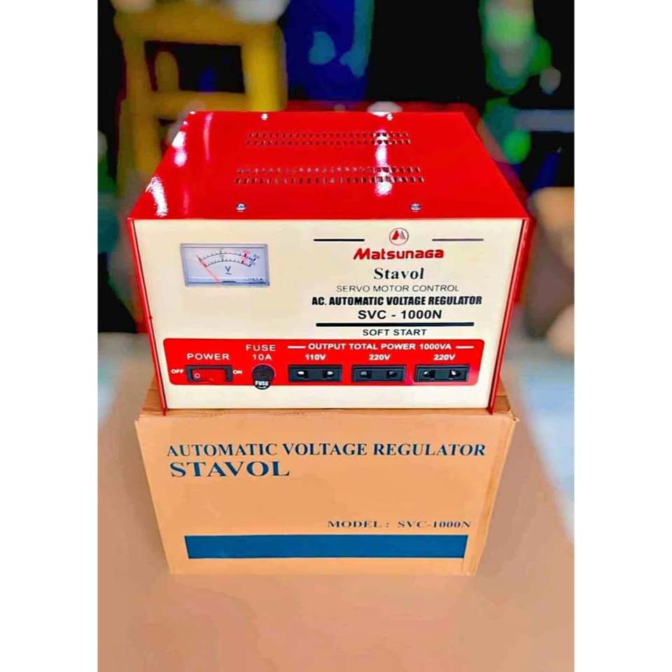 STAVOLT MATSUNAGA SVC-1000N/ STABILIZER MATSUNAGA SVC-1000N