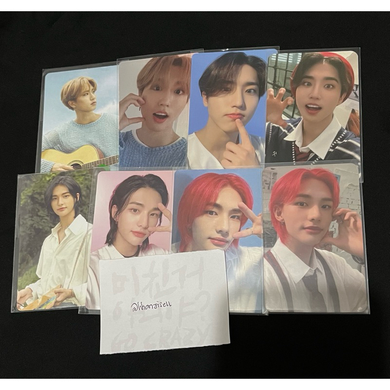 photocard pc stray kids skz nacific hyunjin han