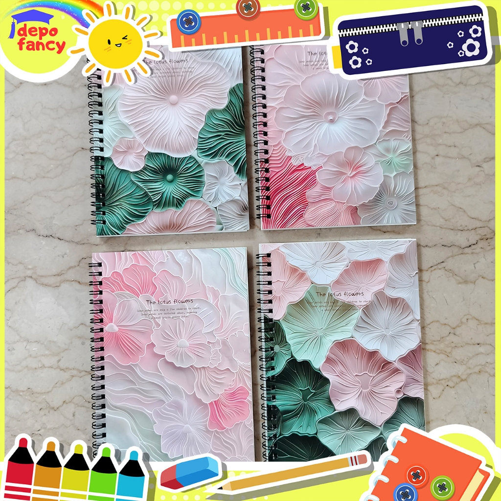 

Buku Spiral A5 32KXQB2088-934 60 lembar / Buku Tulis / Book Spiral / Buku Sekolah / Buku