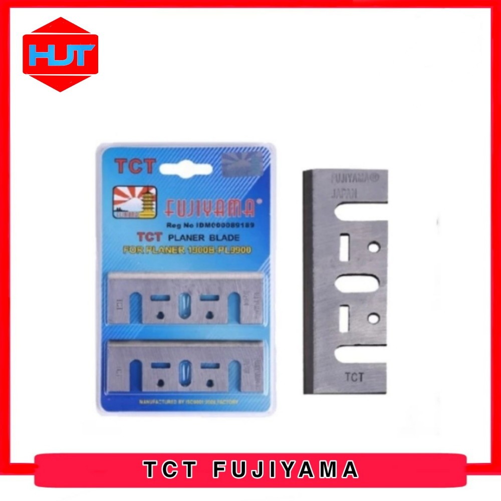 Mata Pisau Mesin Serut Sugu Ketam Pasah Planer Blade 82mm TCT FUJIYAMA