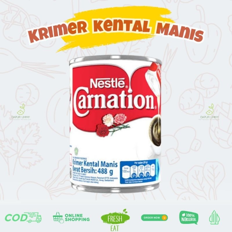 

CARNATION | Susu Krimer Kental Manis 488g