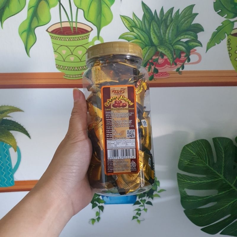 

Coklat Almond d' KING 1 Toples (Isi 40 Pcs)