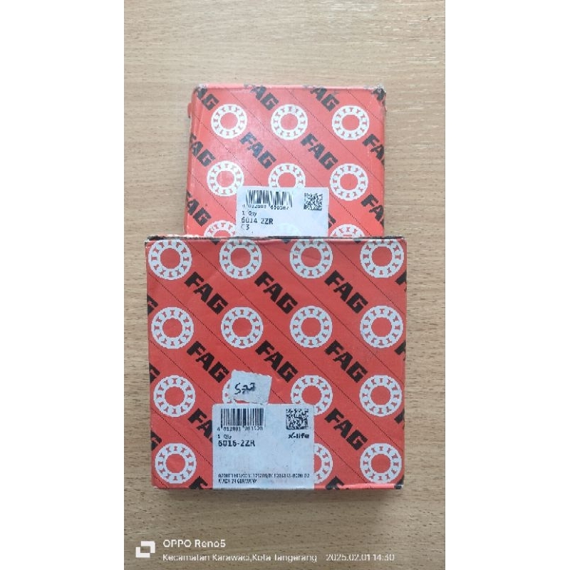 BEARING FAG ZZ(BEARING TUTUP) 6014 ZZ, 6015 ZZ