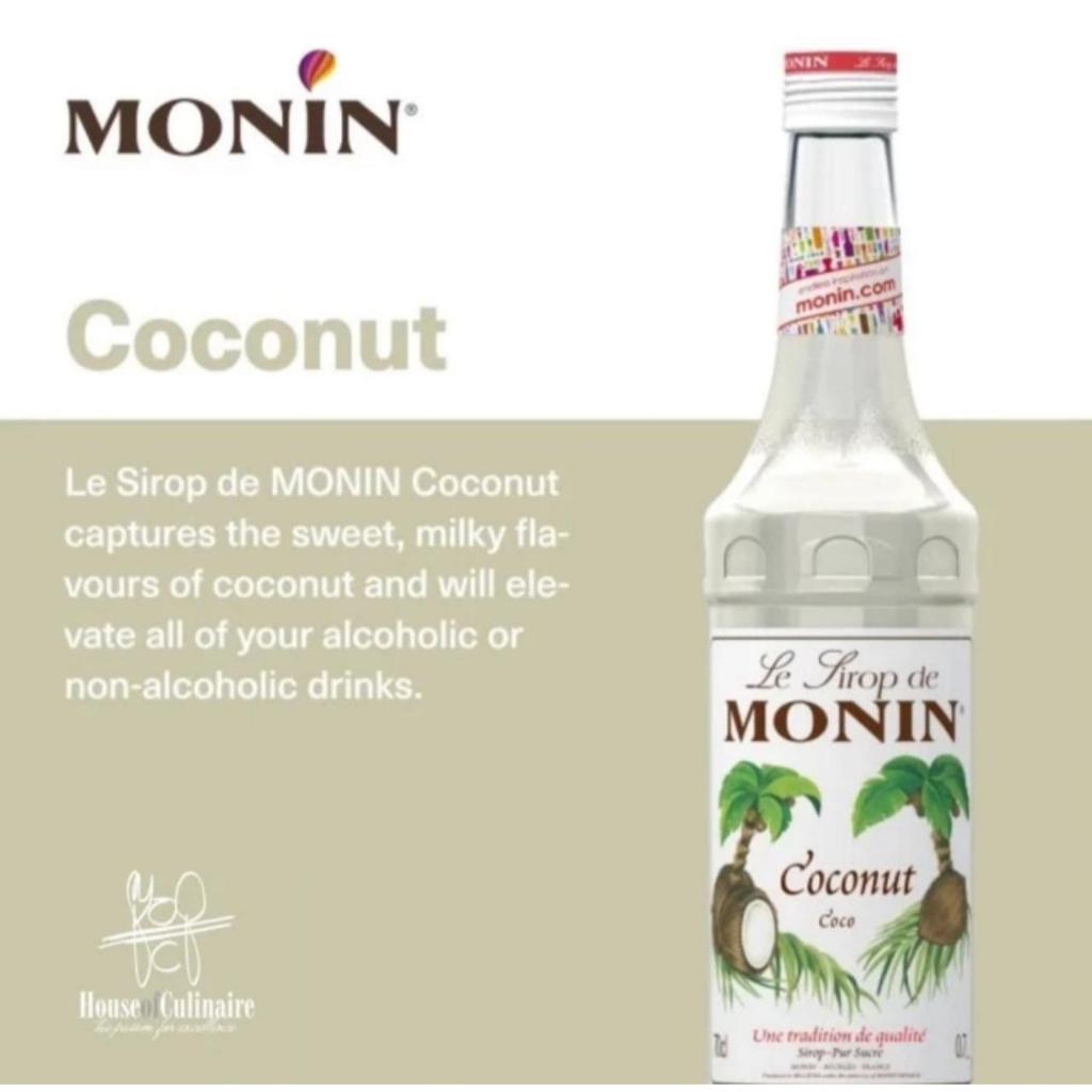 

SIRUP SYRUP MONIN COCONUT 700ML (READY STOCK)