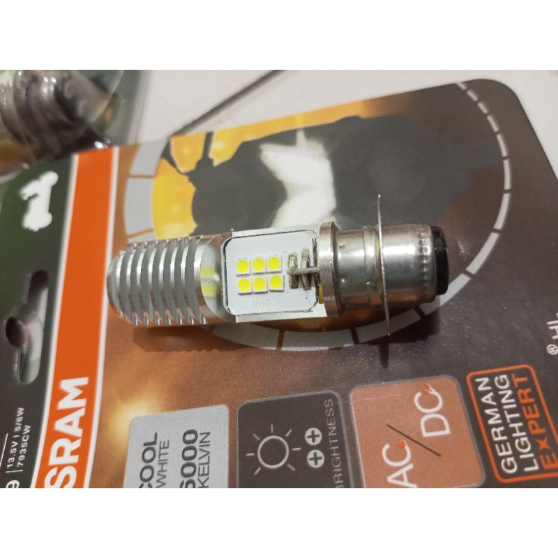 Bohlam LED OSRAM bohlam depan LED Beat Scoopy Vario