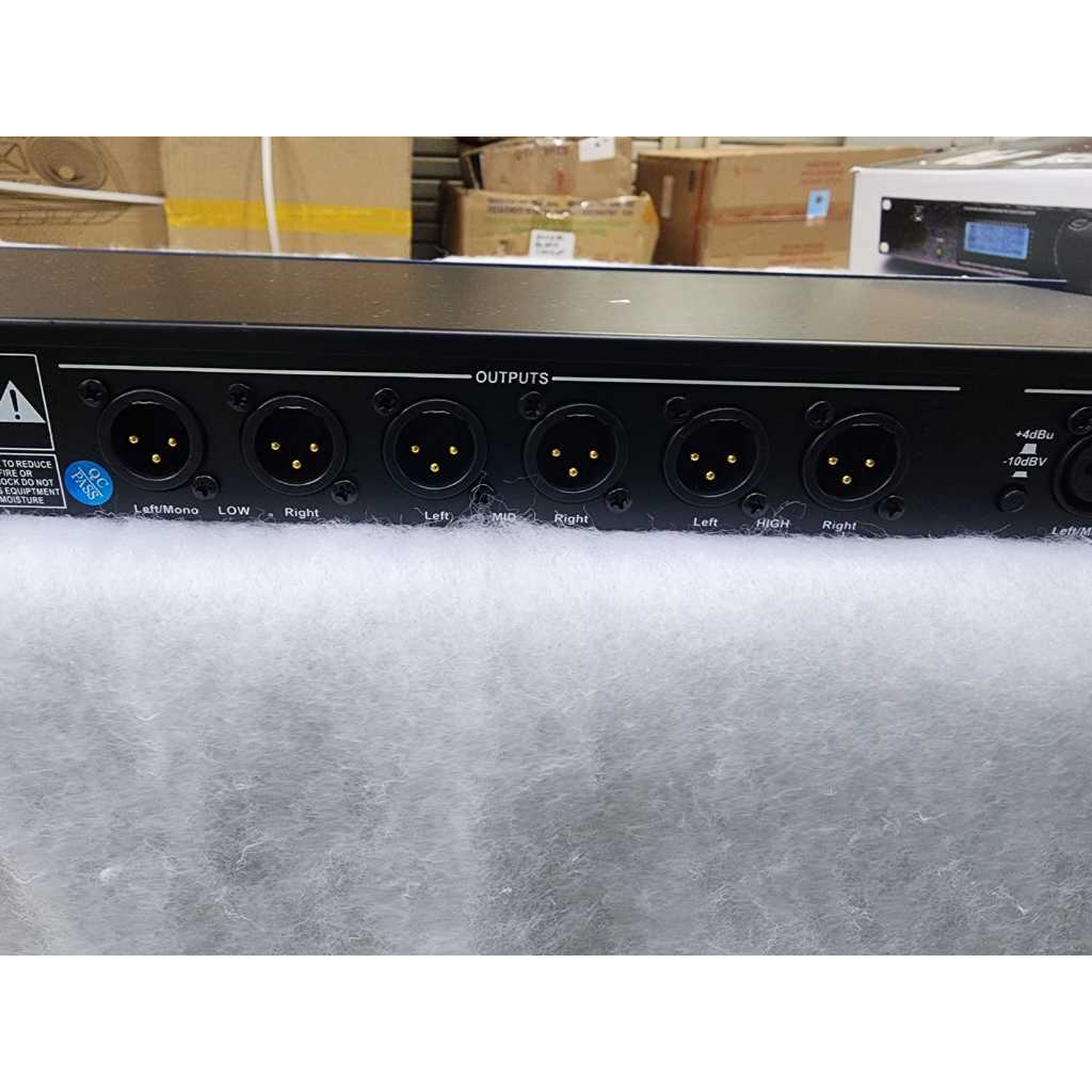 speaker Management DBX Drive Rack PA / DBX -PA – Full Komponen Fitur Fungsi