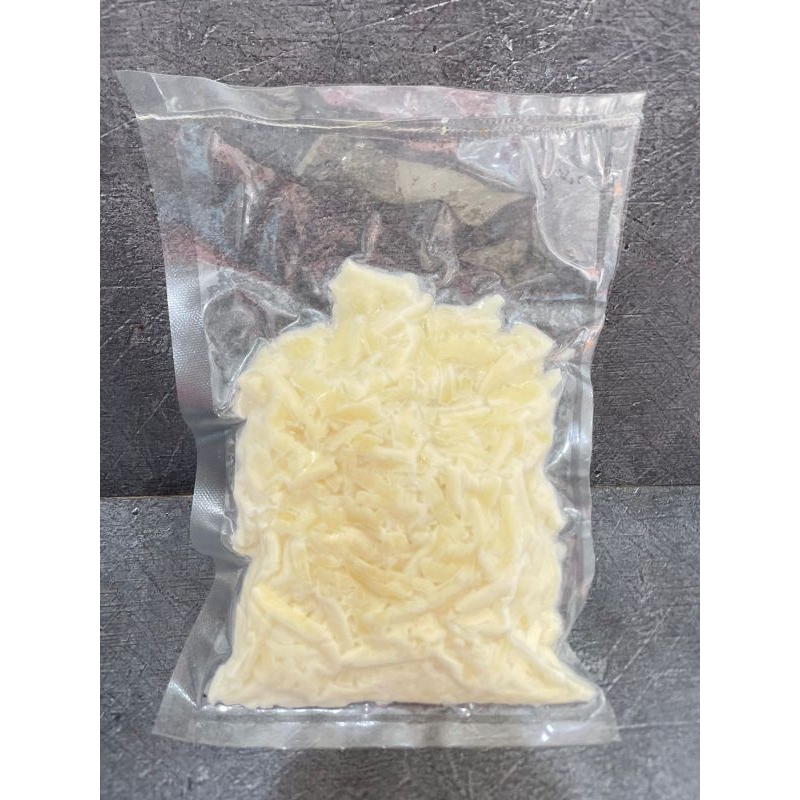 

Mozarella shredded repack 250gr dan 150gr