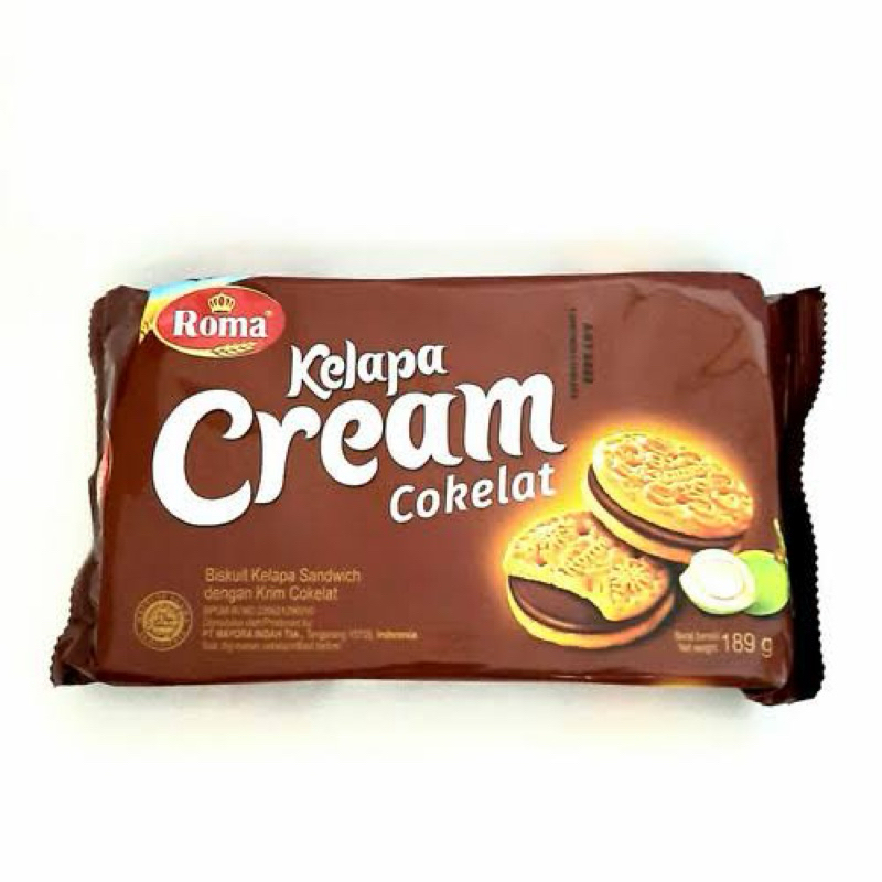 

Roma Kelapa Krim Coklat