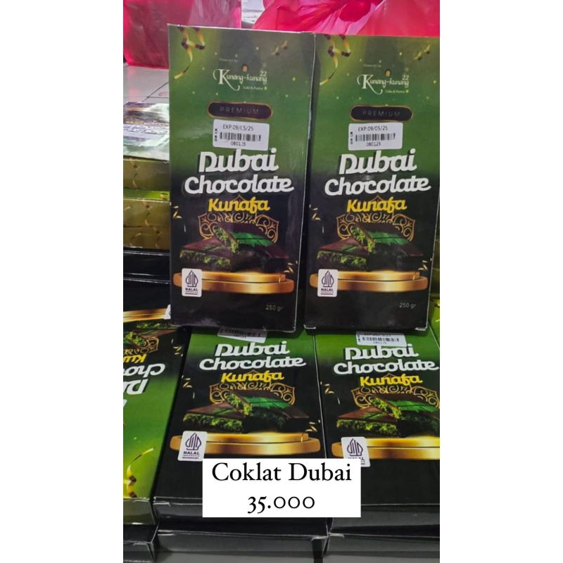 

Coklat Dubai Kunafa