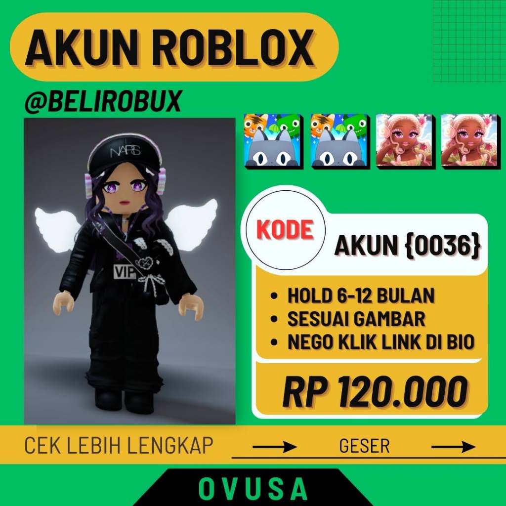 AKUN ROBLOX MURAH BANGET ( AKUN RBL )