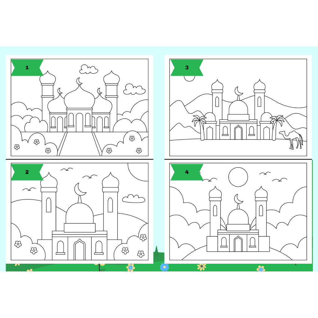 

Lembar Mewarnai - Kertas Mewarnai - Beragam Tema Menarik Ukuran A5 HVS 100gram