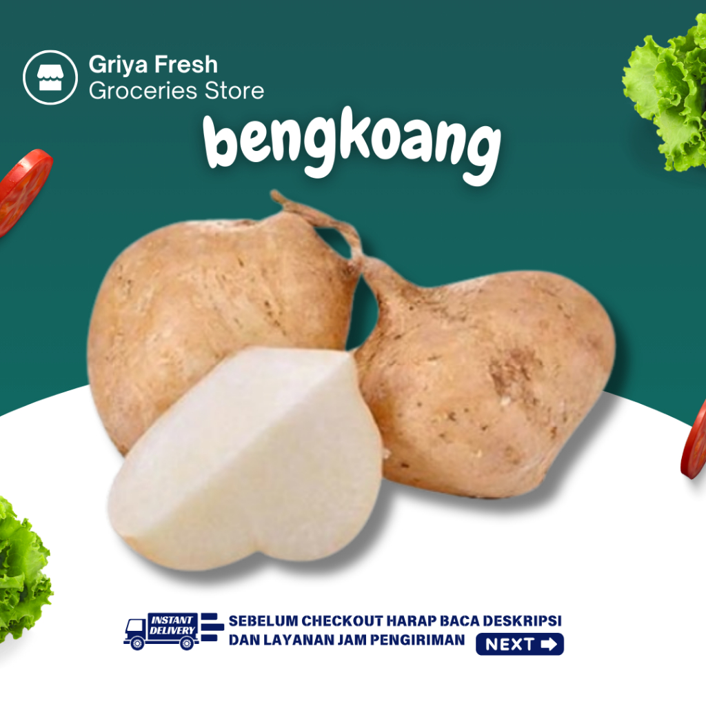 

Bengkoang Fresh 500 gram - Kirim instant