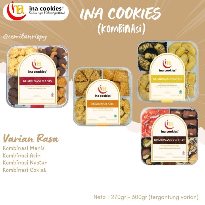 

KUE KERING INA COOKIES VARIAN KOMBINASI FREE BUBLE WRAP