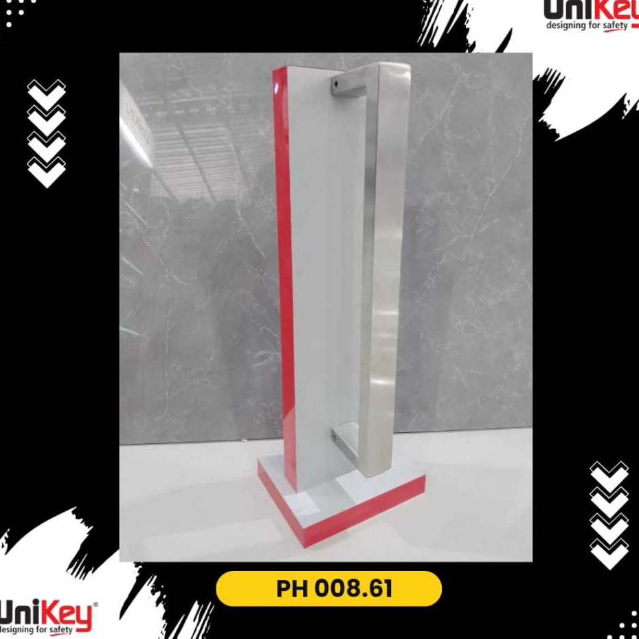 PULL HANDLE UNIKEY TYPE PH 008.61 450MM SSS