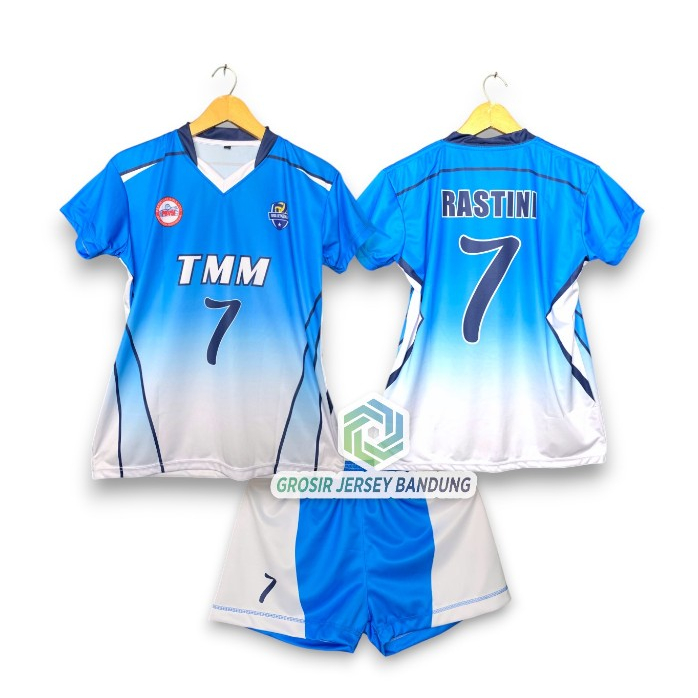 Jersey Voli Cewek Full Printing