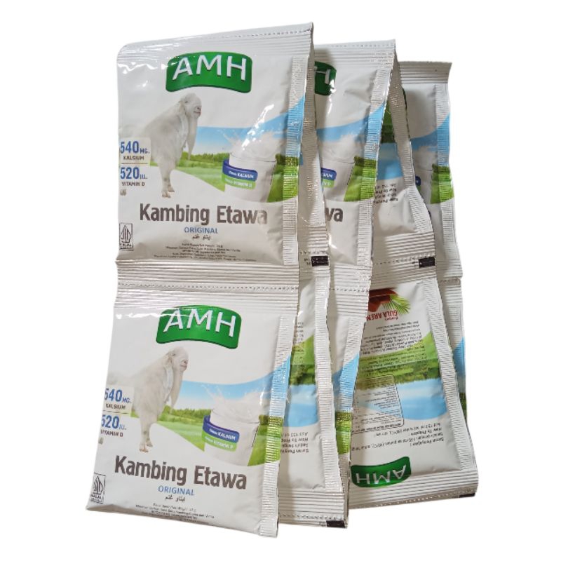

susu kambing etawa AMH rasa original (1 renteng isi 10 sachet)
