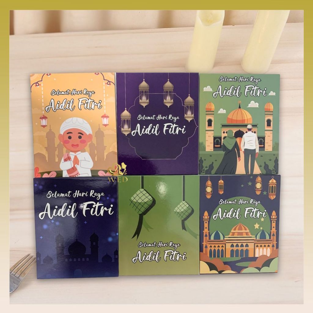 

WED Amplop Lebaran Idul Fitri 2025 / Angpao THR Lebaran (Isi 6 Pcs) Amplop Hari Raya Idul Fitri ID01