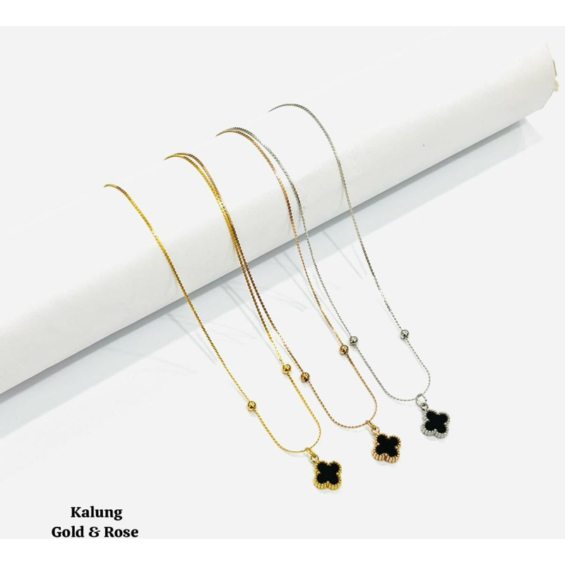 kalung Coker bandul hitam