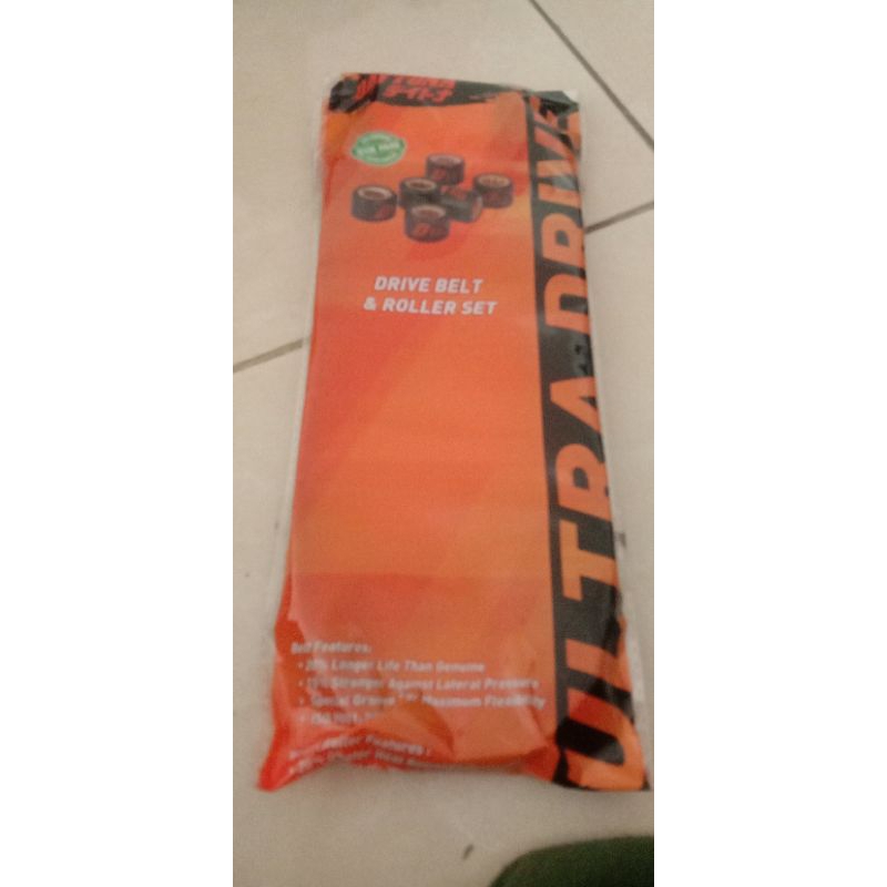 V-Belt dan Roller Daytona Original mio sporty/mio soul/beat fi/scoopy fi/spacy fi/vario 110/fino