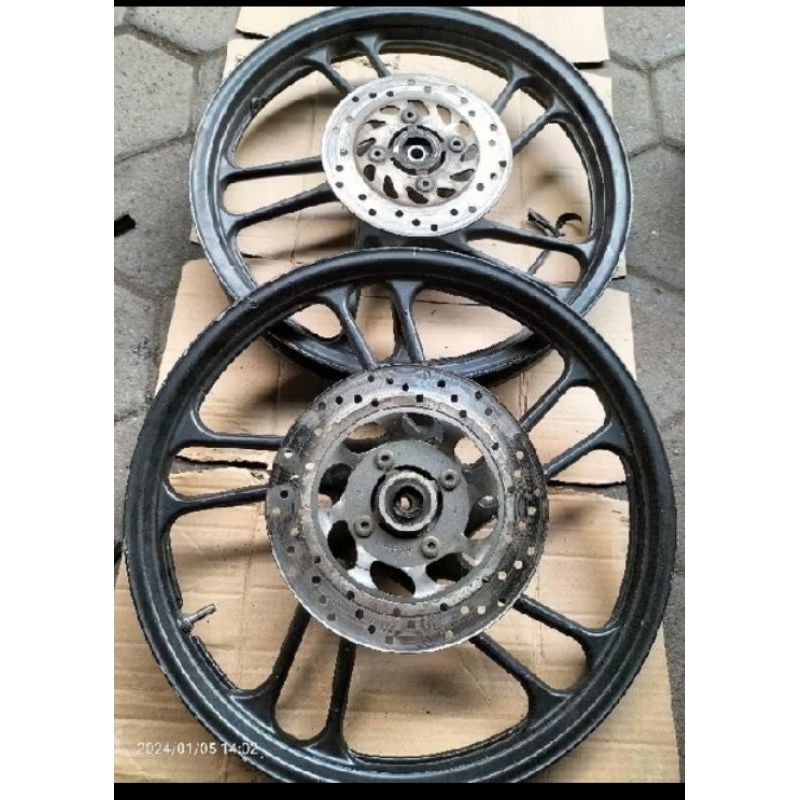 velg cs1 cs WAN cs one Supra 125 dobel dics