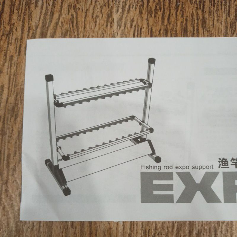 Rak Joran Pancing Aluminium Alloy