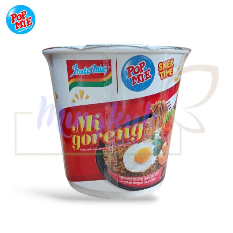 Pop Mie Mini Goreng 43gr - PopMie Mini Rasa Indomie Mi Goreng