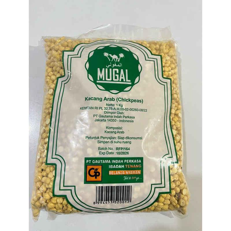 

Kacang Arab | Kismis | Coklat Kerikil | Coklat Arab 1 Kg