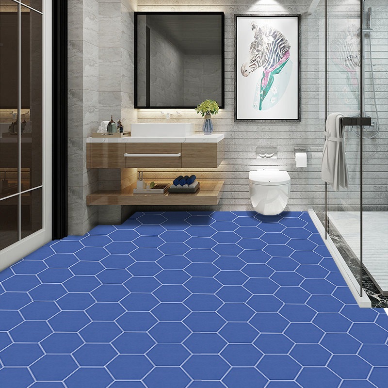 2M * 61CM PVC stiker lantai marmer dapur stiker lantai marmer tahan air stiker marmer stiker dapur s