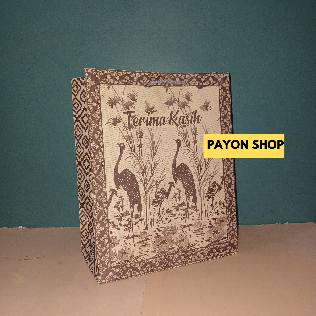 

Paper Bag Batik Terima Kasih