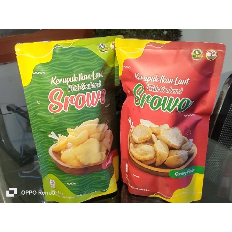 

Kerupuk Ikan Laut Srowo (Fish Crackers)