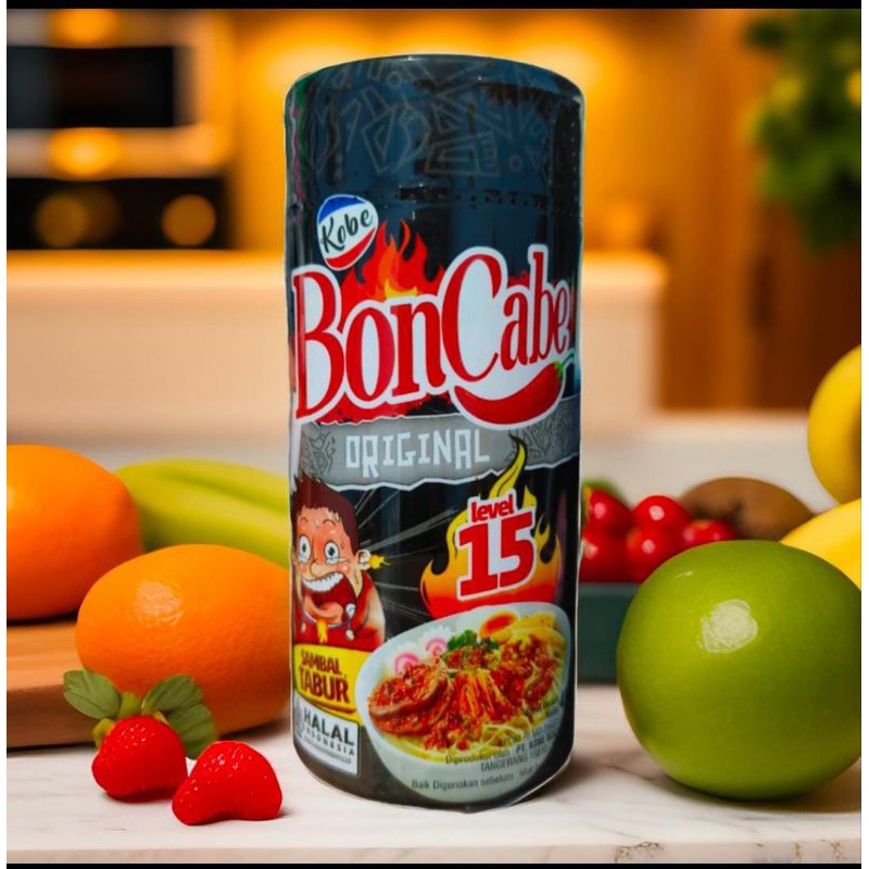 

(COD) BonCabe Original Botol 45 Gram Level 15 Sambel Tabur 1 pcs