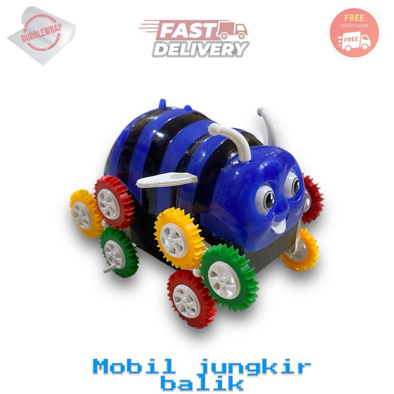 (COD) MAINAN ANAK MOBIL | MAINAN MOBIL JUNGKIR BALIK 12 RODA