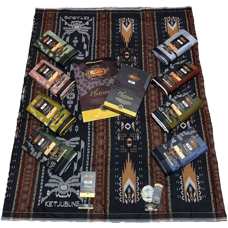 SARUNG KETJUBUNG PLATINUM GOLD