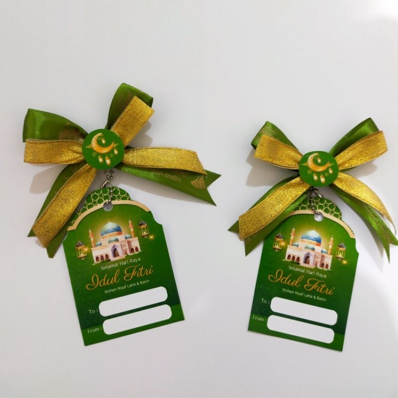 

Pita lebaran Pita idulfitri hangtag idul fitri single MURAH