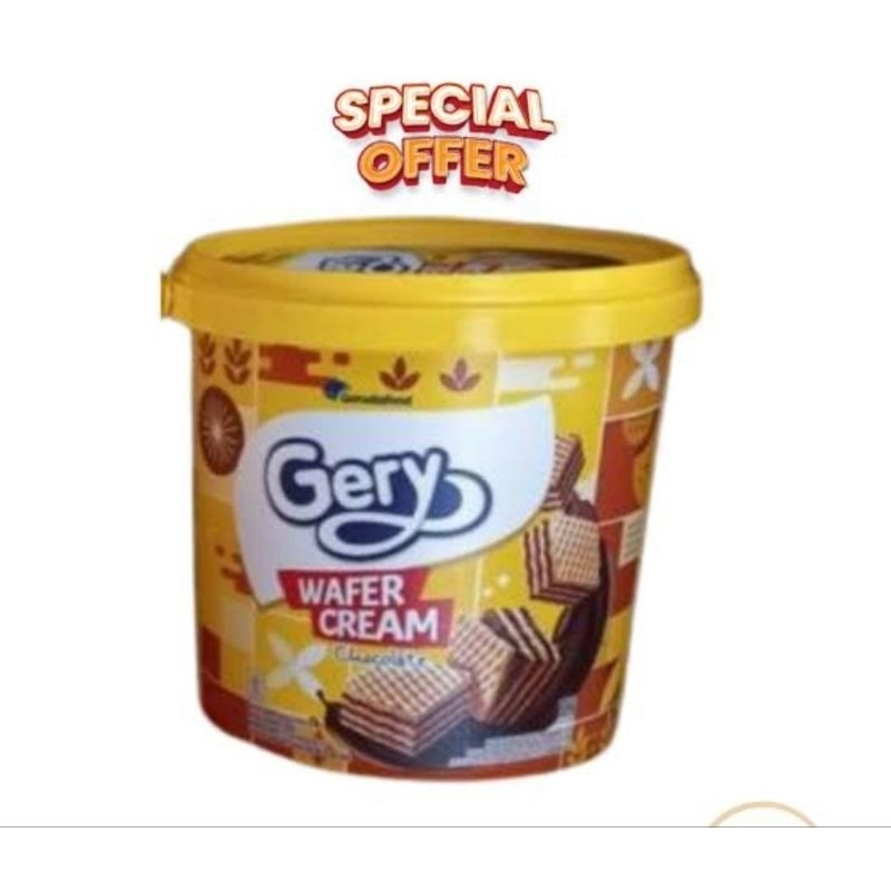 

Gery Wafer Cream Chocolate 250gr