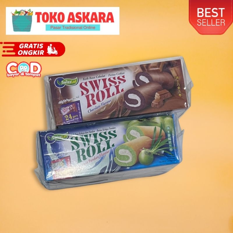 

Swiss Roll Choco Flavour | Swiss Roll | Swiss Roll Cake | Swiss Roll Malaysia | Bolu Swiss Roll (Ready Langsung Kirim)