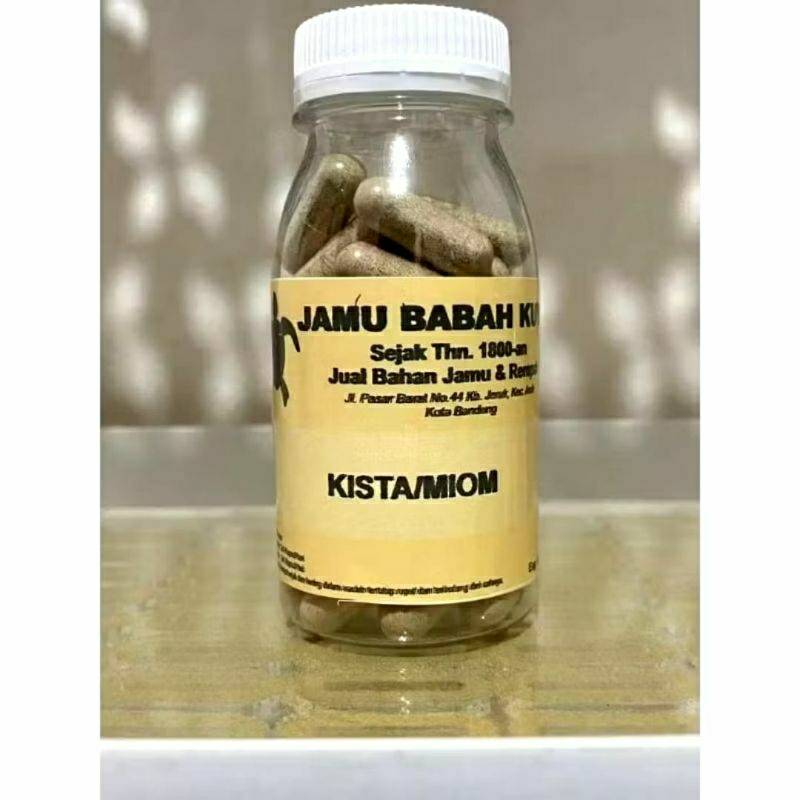 

PROMO DISKON Obat Jamu Kapsul Tradisional Herbal KISTA/MIOM MURAH Racikan BABAH KUYA