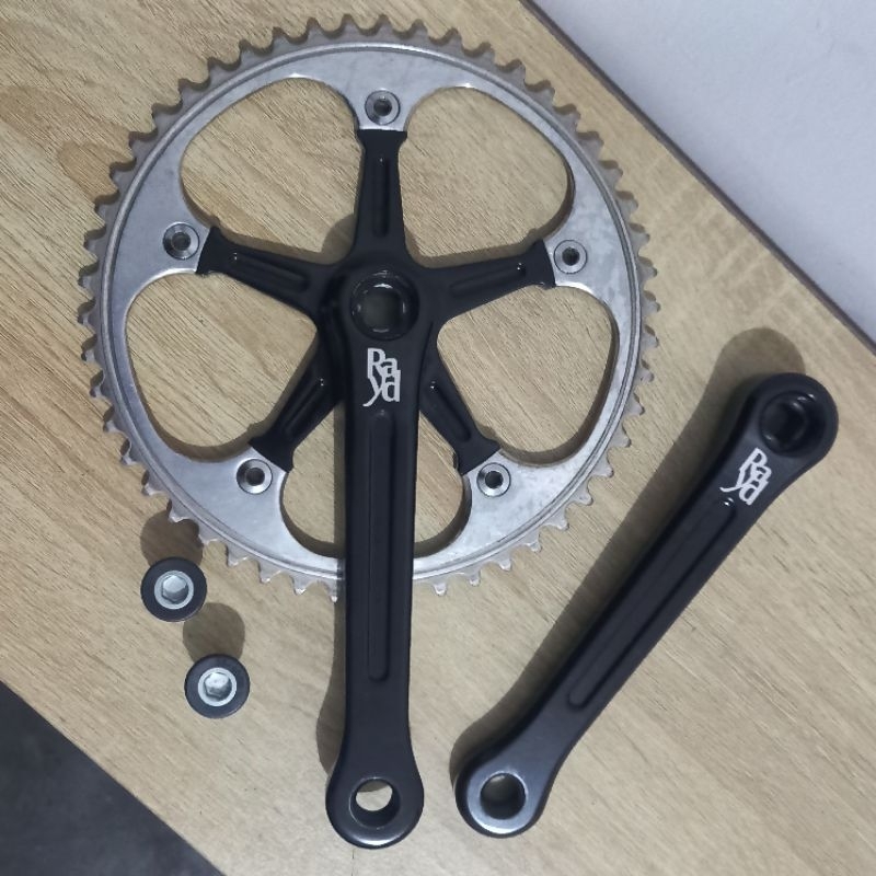 Crank Rayd Pista Chainring Like Sugino 75 50T