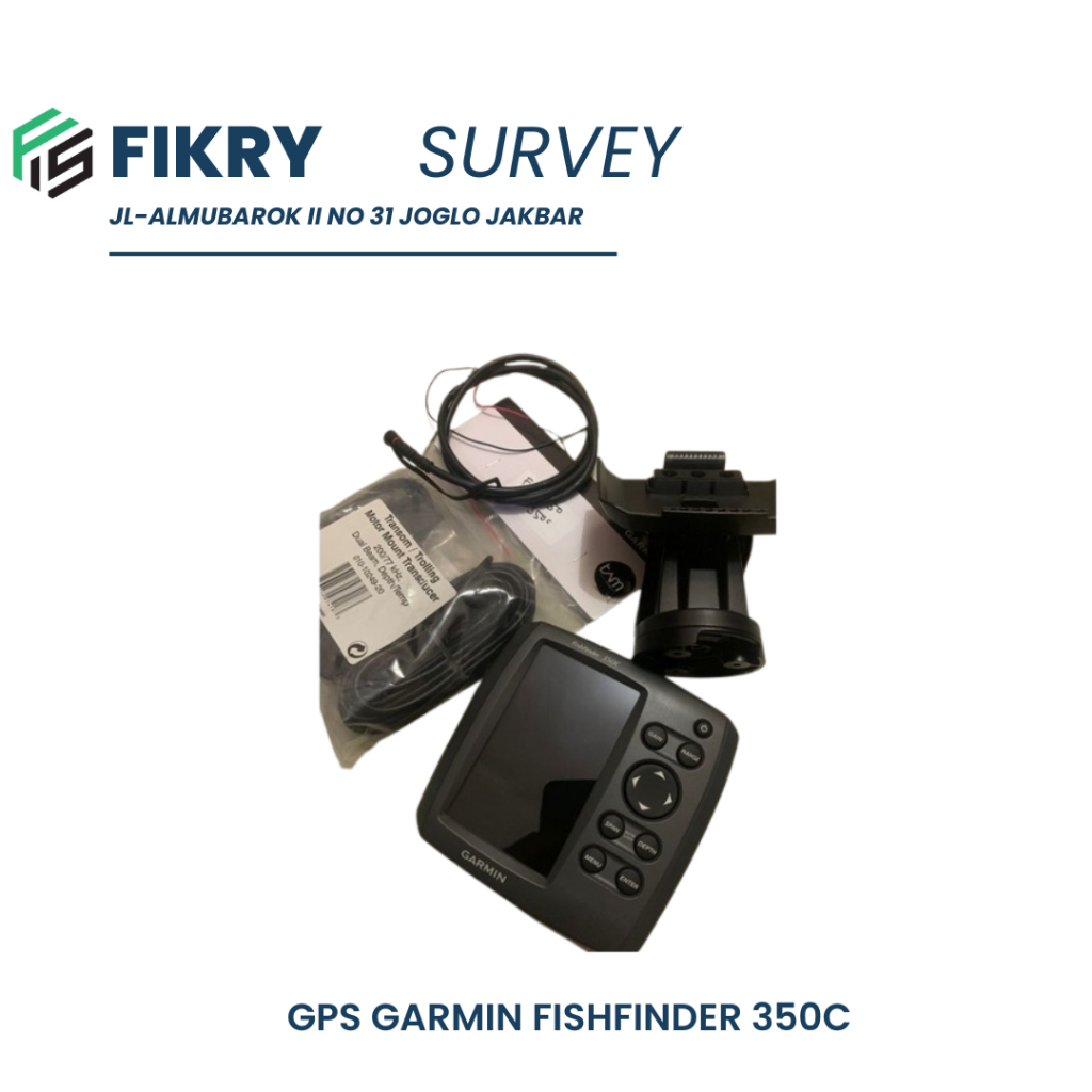 gps Garmin 350c bekas normal siap pakai