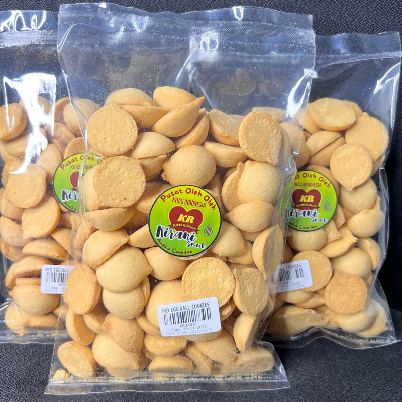 

KUKIS EGG BALL COOKIES ORIGINAL 250GR SUPER ENAK